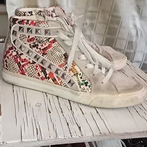 Steve Madden Rainbow Snake Sneaks